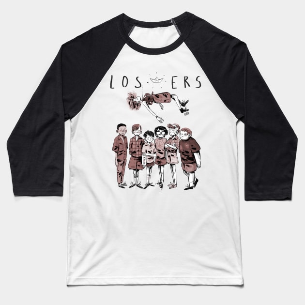 The Losers Club Baseball T-Shirt by AgnyInnocente